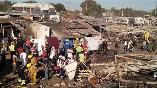 مقتل 29 شخصا في انفجار بسوق للألعاب النارية بالمكسيك