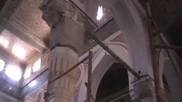 الإنتهاء من ترميم 88 عمود بمسجد «إبراهيم الدسوقي» الإنتهاء من ترميم 88 عمود بمسجد «إبراهيم الدسوقي»