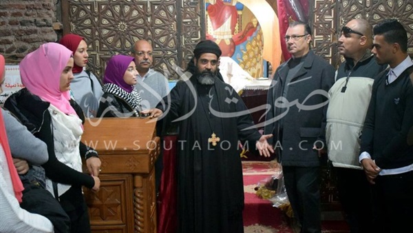 وفد «تربية المنصورة» يزور دير القديسة دميانة ببلقاس وفد «تربية المنصورة» يزور دير القديسة دميانة ببلقاس