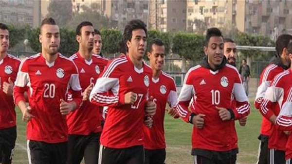 منتخب مصر الأوليمبي يواصل تدريباته استعدادا لودية الكاميرون الثانية