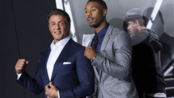 بالصور.. «سيلفستر ستالون» وعائلته في العرض الأول لـ "Creed"