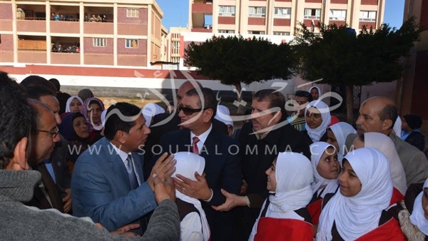محافظ كفر الشيخ‎ يفتتح مدرسة الحامول الإعدادية بعد تجديدها