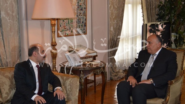 وزير الخارجية يستقبل رئيس تيار الغد السوري أحمد الجربا وزير الخارجية يستقبل رئيس تيار الغد السوري أحمد الجربا