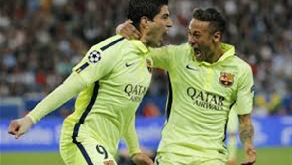 سواريز ونيمار يقودان هجوم برشلونهةأمام ريال مدريد سواريز ونيمار يقودان هجوم برشلونهةأمام ريال مدريد