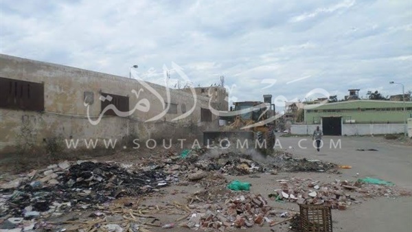 بالصور.. إخماد حريق خلف مصنع للبصل بــ«بورسعيد»