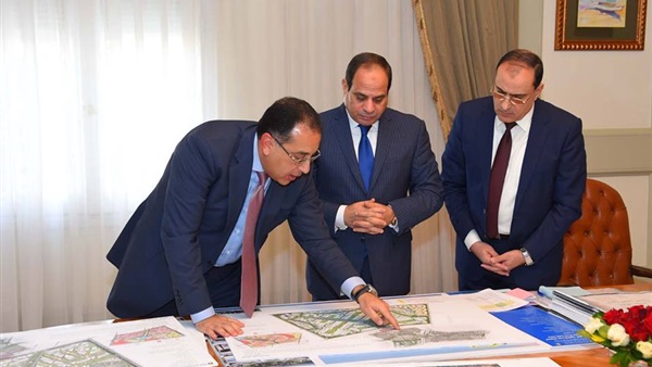 التفاصيل الكاملة لاجتماع السيسي ووزير الإسكان التفاصيل الكاملة لاجتماع السيسي ووزير الإسكان