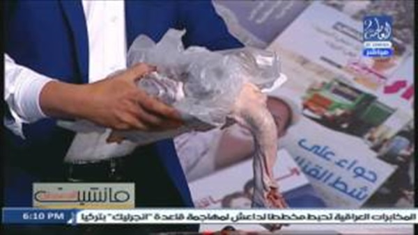 «القرموطي» يهرب 65 ألف جنيه داخل أحشاء بطة (فيديو) «القرموطي» يهرب 65 ألف جنيه داخل أحشاء بطة (فيديو)