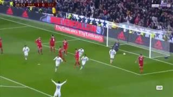 الشوط الأول.. «ريال مدريد» يكتسح «إشبلية» بثلاثية نظيفة (فيديو) الشوط الأول.. «ريال مدريد» يكتسح «إشبلية» بثلاثية نظيفة (فيديو)