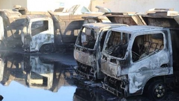رئيس مدينة العريش يبحث تداعيات حادث حرق معدات النظافة رئيس مدينة العريش يبحث تداعيات حادث حرق معدات النظافة