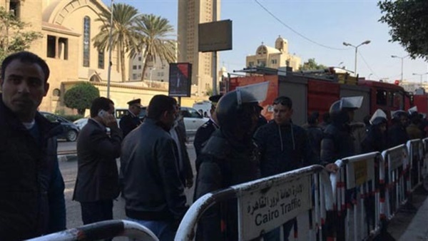 أمن السويس يكثف تواجده أمام الكنائس لتأمينها