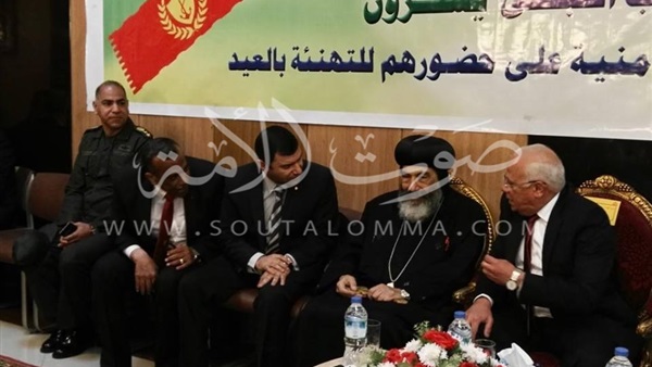 مطرانية بورسعيد تستقبل المهنئين بعيد الميلاد المجيد بالكاتدرال 