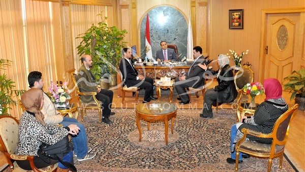 «القناوي» يستقبل الحاصلين على منحة «الأراسموس بلس» «القناوي» يستقبل الحاصلين على منحة «الأراسموس بلس»