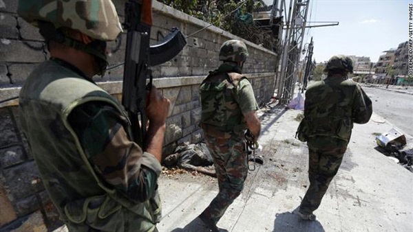 تواصل الاشتباكات بين الجيش السوري ومسلحين في وادي بردى (فيديو)