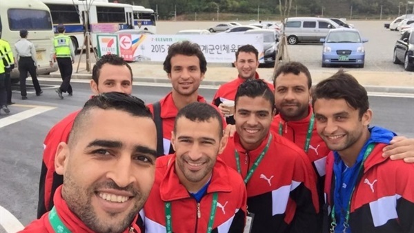 اليوم.. بعثة المنتخب العسكري تطير إلى عمان للمشاركة في كأس العالم