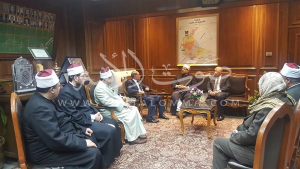 محافظ القليوبية يستقبل وزير الأوقاف محافظ القليوبية يستقبل وزير الأوقاف