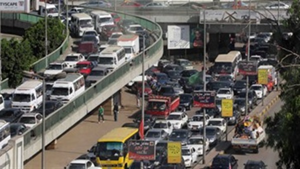 كثافات متحركة بمحاور وميادين القاهرة والجيزة كثافات متحركة بمحاور وميادين القاهرة والجيزة