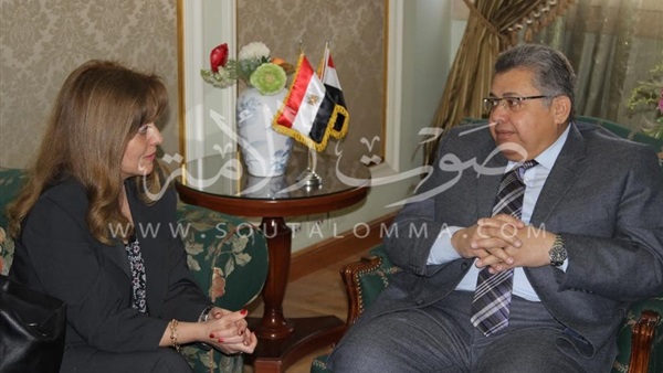 أشرف الشيحي يستقبل سفيرة البرتغال بالقاهرة لبحث سبل التعاون (صور) أشرف الشيحي يستقبل سفيرة البرتغال بالقاهرة لبحث سبل التعاون (صور)
