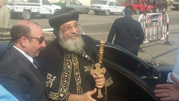 بالصور.. «البابا تواضروس» يدلي بصوته في دائرة الوايلي بالصور.. «البابا تواضروس» يدلي بصوته في دائرة الوايلي