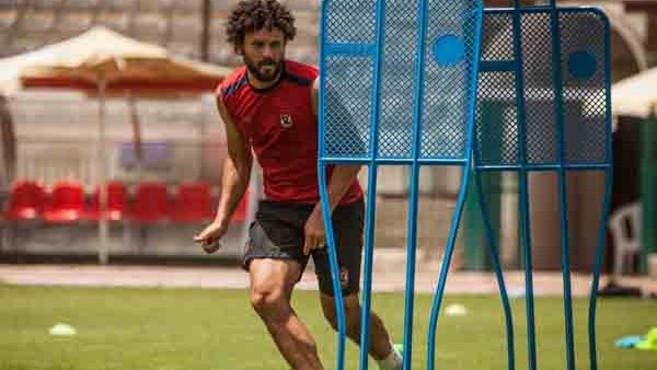 حسام غالي يعود للتدريبات البدنية حسام غالي يعود للتدريبات البدنية