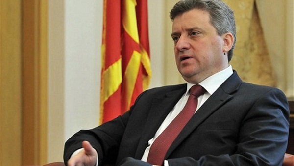 رئيس مقدونيا يغادر القاهرة بعد مشاركته في مؤتمر الأمن الديمقراطي