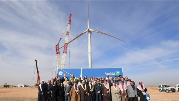 السعودية: تدشين أول توربين لتوليد الطاقة من الرياح