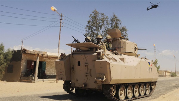 استشهاد ضابط ومجندين في انفجار استهدف مدرعة بـ«رفح»