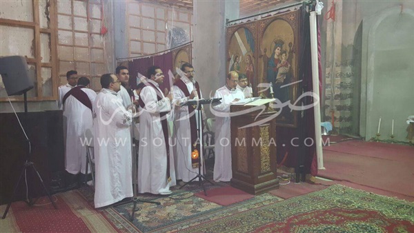 قداس «عيد الغطاس» في كنيسة الأنبا بيشوي ببورسعيد (صور)