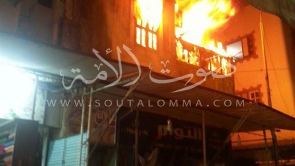 السيطرة على حريق في شقة سكنية ببورسعيد (صور)