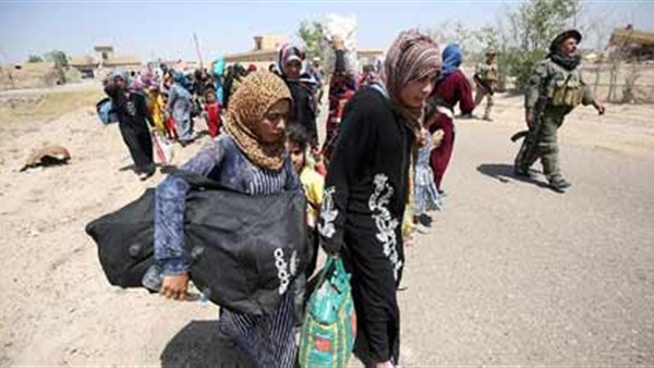 «الطوارئ بالقيارة» يستقبل 18 ألفا و543 نازحا عراقيا من الموصل