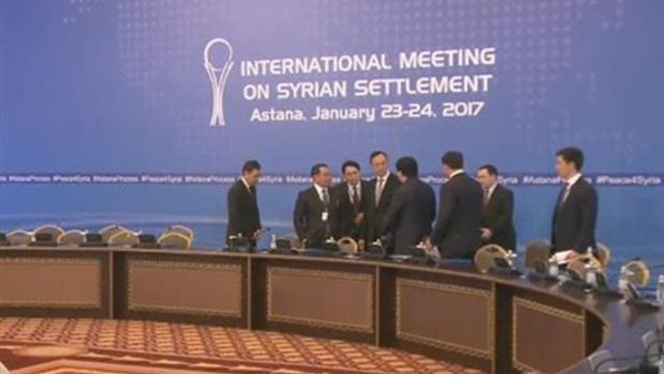 انطلاق الجلسة الأولى العلنية للمباحثات السورية في أستانا