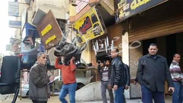 حملة مكبرة لرفع إشغالات مساكن فيصل (صور) حملة مكبرة لرفع إشغالات مساكن فيصل (صور)