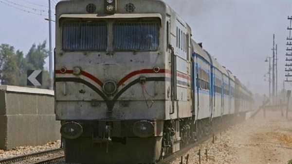 خروج قطار عن القضبان‎ في كفر الشيخ
