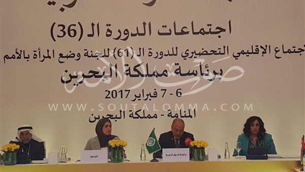 «أبو الغيط» يدعو إلى تحسين وضع المرأة بالمجتمعات العربية