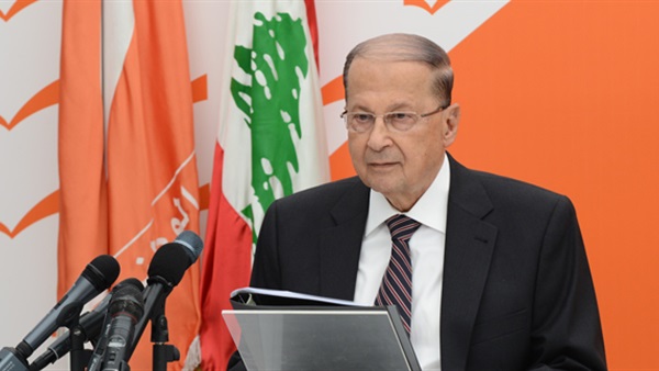 الرئيس اللبناني: لابد من تحقيق السلام الشامل للقضية الفلسطينية
