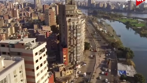 «on live» تنقل حالة المرور من محافظة القاهرة بطائرات «الدرون» (فيديو)