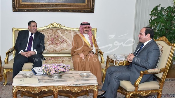 "السيسي" يلتقي الوليد بن طلال بمصر الجديدة "السيسي" يلتقي الوليد بن طلال بمصر الجديدة