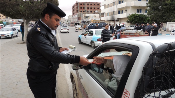  سقوط مزور تراخيص القيادة في الجيزة