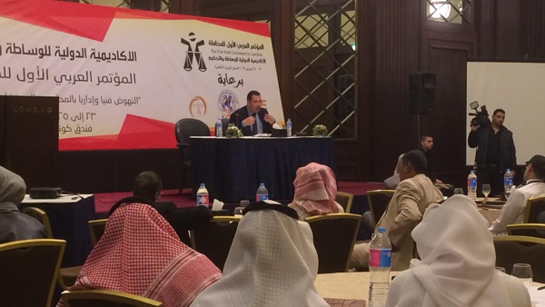 تفاصيل المؤتمر العربي الأول للمحاماة (صور)