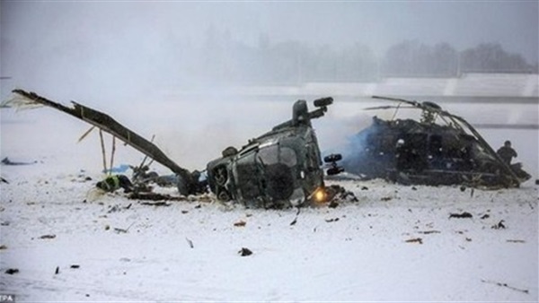  تحطم الطائرة العسكرية الروسية ومقتل 8 أشخاص
