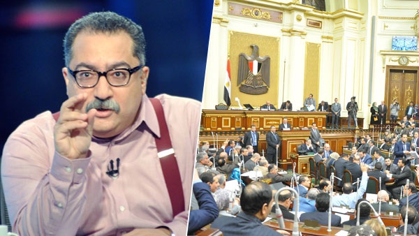 أول إجراء رسمي من مجلس النواب ضد إبراهيم عيسى