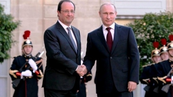 تنسيق «فرنسي روسى» لشن ضربات عسكرية على الإرهاب فى سوريا