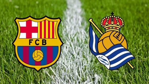 بالفيديو.. برشلونة يهز شباك سوسيداد بهدفين في الشوط الأول بالفيديو.. برشلونة يهز شباك سوسيداد بهدفين في الشوط الأول
