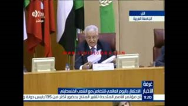 بالفيديو.. كلمة مندوب دولة فلسطين بالجامعة العربية في اليوم العالمي للتضامن مع فلسطين