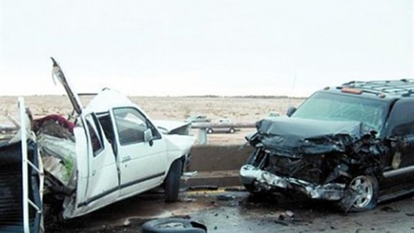  حادث على طريق مصر اسكندرية الزراعى يؤدى الى شلل مرورى 