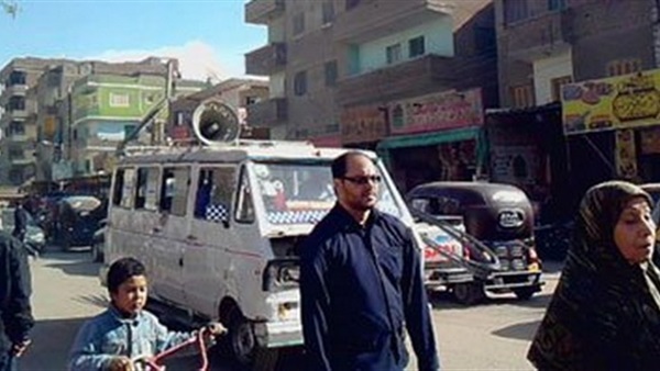 «انهاردة انتخابات».. مكبرات صوت في شوارع المنصورة «انهاردة انتخابات».. مكبرات صوت في شوارع المنصورة
