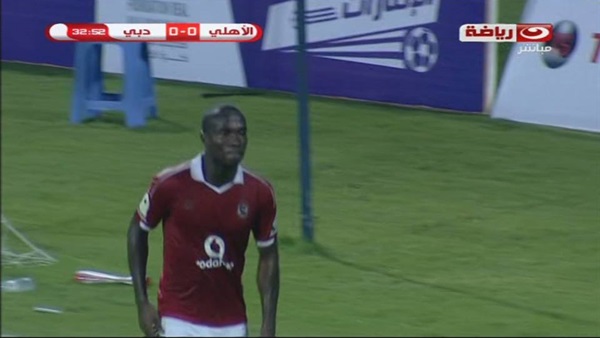 "أنطوي " يتقدم للاهلي بهدف امام "دبي " 