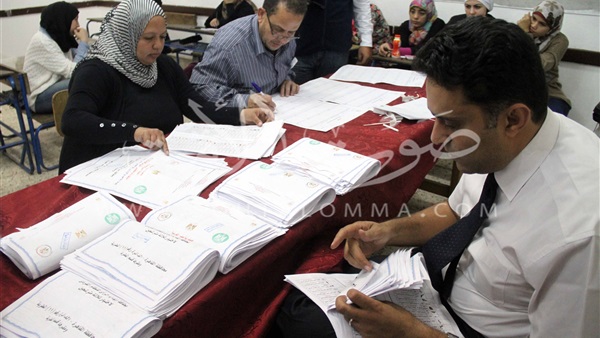 نتائج فرز 5 لجان بدائرة المرج