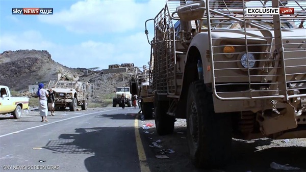 «الحوثيون» ينسحبون من مواقع بمحافظة «تعز» «الحوثيون» ينسحبون من مواقع بمحافظة «تعز»