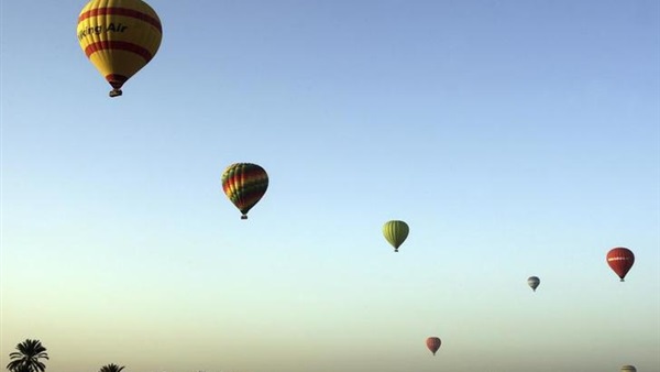 20 بالون طائر يحلق فوق المناطق الأثرية بالأقصر 20 بالون طائر يحلق فوق المناطق الأثرية بالأقصر