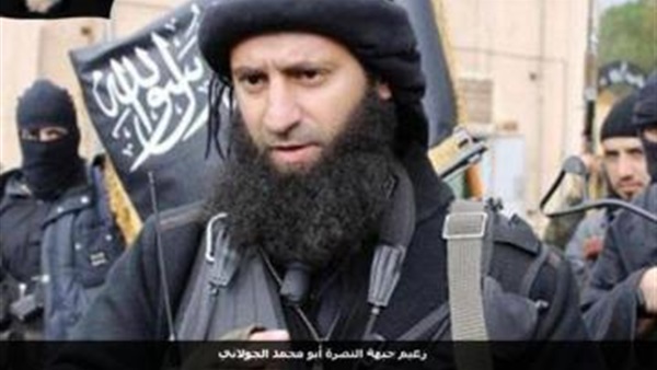 الإرهابي أبو محمد الجولاني يتولى قيادة ذراع القاعدة في سوريا "جبهة النصرة"